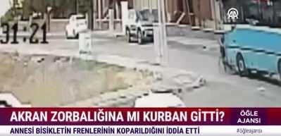 Halk otobüsünün çarptığı bisikletli çocuk ağır yaralandı