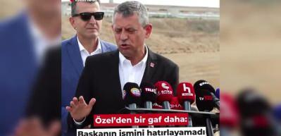 Özgür Özel belediye başkanının adını unuttu! "Neydi adı?"