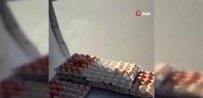 Rusya'nın Ukrayna'daki üniversite binasını hedef aldığı İHA saldırısı kameralara yansıdı