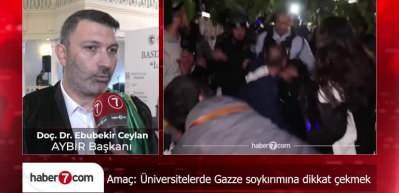 STK’lardan ortak çağrı: "İlk ders Filistin Olsun!"