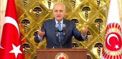 TBMM Başkanı Kurtulmuş’tan Kıbrıs mesajı: “Zalimler Müslüman Türk’ün gücünden korksun”