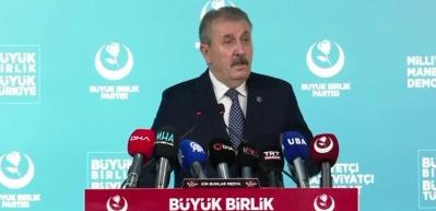 T&uuml;rk aile yapısını aykırı sahneleri yer aldığı Kızılcık Şerbeti dizisine BBP lideri Mustafa Destici tepki g&ouml;sterdi