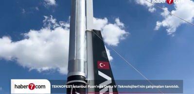 T&uuml;rkiye'nin rekor kıran hipersonik roketi TEKNOFEST'te sergileniyor