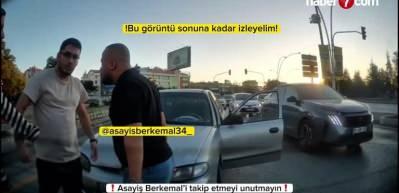 Ankara’da trafikte kaza sonrası yumruklu tokatlı kavga!