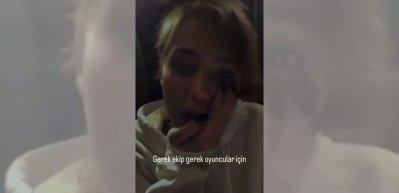 Bahar Şahin, oruç tutan çalışan için seti karıştırdı! "Sahneye çıkmadım, yapımcı seti bastı!"