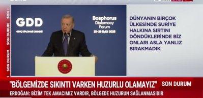 Başkan Erdoğan'dan Sumud filosu açıklaması