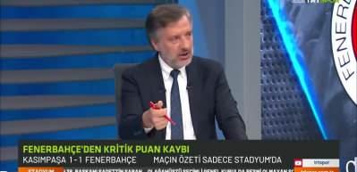 Fenerbah&ccedil;e efsanelerinden İlker Yağcıoğlu beraberlik sonrası oyunculara y&uuml;klendi