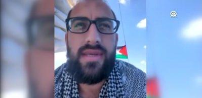 K&uuml;resel Sumud Filosu'ndaki T&uuml;rk aktivist K&uuml;&ccedil;&uuml;kaytekin, filoya onlarca dron saldırısı d&uuml;zenlendiğini s&ouml;yledi
