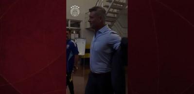 Sadettin Saran futbol takımıyla buluştu: &ldquo;Sizi mutlu etmeye geldim&rdquo;