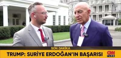Tom Barrack: Trump-Erdoğan g&ouml;r&uuml;şmesi destansıydı! F-35 sorunu &ccedil;&ouml;z&uuml;lecek