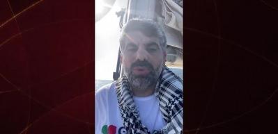 T&uuml;rkiye'den milletvekili Sumud Filosu'na katıldı! 'Hakkınızı helal edin'