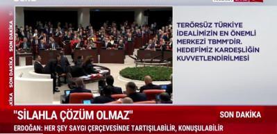 Başkan Erdoğan meydan okudu: "3'l&uuml; ittifak İslam toprağını koruyacak"