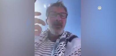 K&uuml;resel Sumud Filosu'ndaki T&uuml;rk aktivist Yavuz, bu gece Gazze'ye varmayı umduklarını s&ouml;yledi