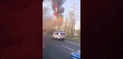 Rusya'da petrol rafinerisinde yangın paniği