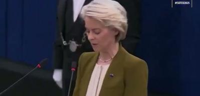 Ursula von der Leyen: &ldquo;Gazze&rsquo;de derhal ateşkes ve rehine takası m&uuml;mk&uuml;n&rdquo;