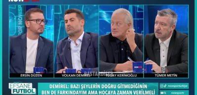 Volkan Demirel'den Fenerbah&ccedil;e i&ccedil;in geri adım: Ağzımdan &ouml;yle bir &ccedil;ıktı ama...