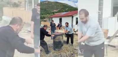 25 Bin TL'lik kuzuyu varilde pişirmek istediler: Sonunda herkes hayal kırıklığına uğradı!