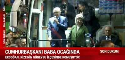 Cumhurbaşkanı Erdoğan'dan bir vatandaşa tebessüm ettiren yanıt: Ula bir dur da!
