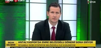 Antalyaspor'da Emre Belözoğlu dönemi sona eriyor.