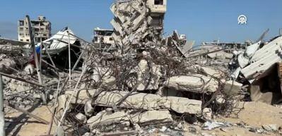 Ateşkesin ardından Gazze'de yıkım kameralara yansıdı