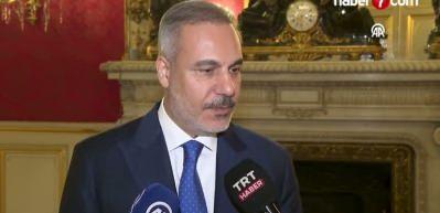 Bakan Fidan'dan son dakika Gazze açıklaması