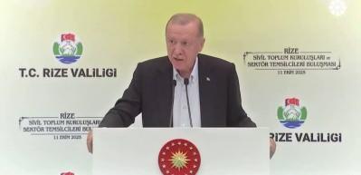 Başkan Erdoğan: G&uuml;&ccedil;l&uuml; bir toplum i&ccedil;in bizlere ne d&uuml;ş&uuml;yorsa kolektif olarak yapmak zorundayız