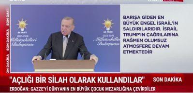 Cumhurbaşkanı Erdoğan&ccedil;: " Bu partiyi kuran millettir"