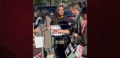 Eski ABD'li asker Tottenham: "Filistin'i özgürleştirdiğimizde dünyayı da özgürleştirmiş olacağız"