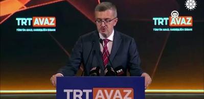 İletişim Başkanı Burhanettin Duran, TRT Avaz tanıtım lansmanında konuştu