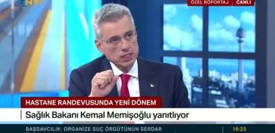 Sağlık Bakanı Kemal Memişoğlu randevu sistemi hakkında getirilen eleştirilere cevap verdi