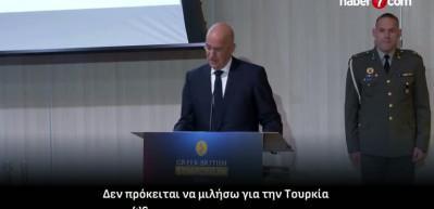 Yunan Bakan Dendias: Türkiye bizim için tehdit ve güvenilir bir NATO üyesi değil