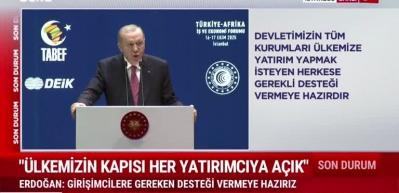Cumhurbaşkanı Erdoğan: "Dünyanın en büyük 17. ekonomisiyiz"