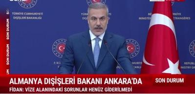 Dışişleri Bakanı Hakan Fidan "Gazze'de savaşın kalıcı olarak durmasını umuyoruz"