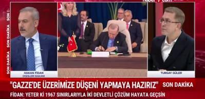 Hakan Fidan: Anladığımız manada bir savaş yok, bir katliam, bir soykırım var