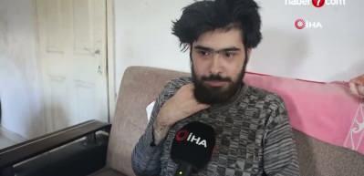 Hatay'da telefon bağımlısı genç 3 yıldır evden dışarı çıkmıyor