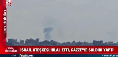 İsrail ordusu rahat durmuyor! Soykırımcı İsrail "Refah" ı vurduğunu açıkladı