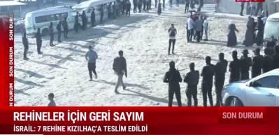 İsrail ve Hamas arasında esir takası başladı