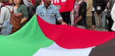 İtalya'da İsrail Milli Takımı'na karşı protesto
