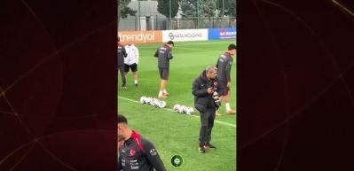 Kenan Yıldız'ın antrenmanda dua ettiği görüntüler yayınlandı