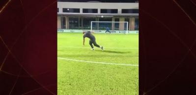  Lionel Messi'nin koruması şov yaptı
