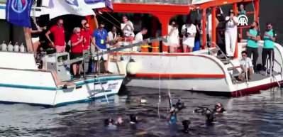 Milli sporcu Şahika Ercümen yeni rekorunu 'Gazze' için kırdı