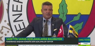 Sadettin Saran: "Herkes neşter bekledi"