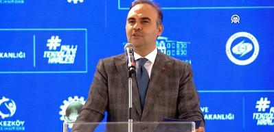 Sanayi ve Teknoloji Bakanı Mehmet Fatih Kacır 4 yeni yüksek teknoloji yatırımı hakkında konuştu