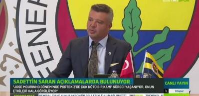 Sadettin Saran: 'Birtakım değişiklikler yapacağız, Tedesco babamın oğlu değil'