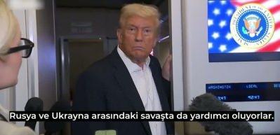 Trump: Erdoğan, Rusya-Ukrayna Savaşı'nın sona ermesine yardımcı olabilir