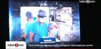 Türk Telekom 5G vizyonunu hologram teknolojisiyle tanıttı
