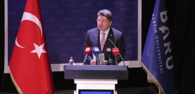 Adalet Bakanı Tunç: “İsrail, bir asrı aşan bir sorunun adıdır”