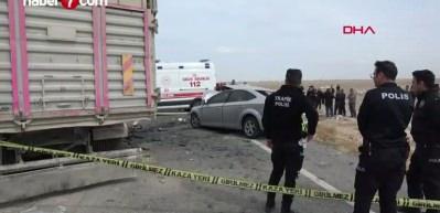 Aksaray'da kamyon ile otomobil çarpıştı: 3 kardeş öldü