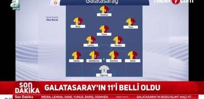 Galatasaray'ın ilk 11'i belli oldu! Rakip Bodo/Glimt1
