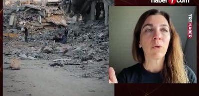 Gazze'de görev yapan Türk doktor Nil Ekiz: Sanki kıyamet kopmuş gibiydi